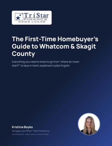 Cover of The First-Time Homebuyer's Guide to Whatcom & Skagit County
